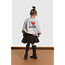 kids knitted batwing sweater 940 Light Grey Melange