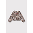 kids woven jaguar cropped sweater 601 Animal