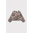 kids woven jaguar cropped sweater 601 Animal