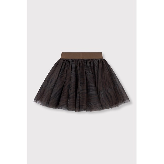 kids woven tiger tule skirt 601 Animal
