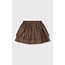 kids knitted shiny skirt 659 Warm Brown