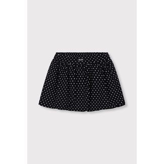 Alix the Label kids woven dot skirt 998 Black/White