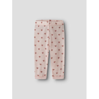 Lil'Atelier NBFNOEL Nia Wool Ls Slim Legging  Morganite/Heart