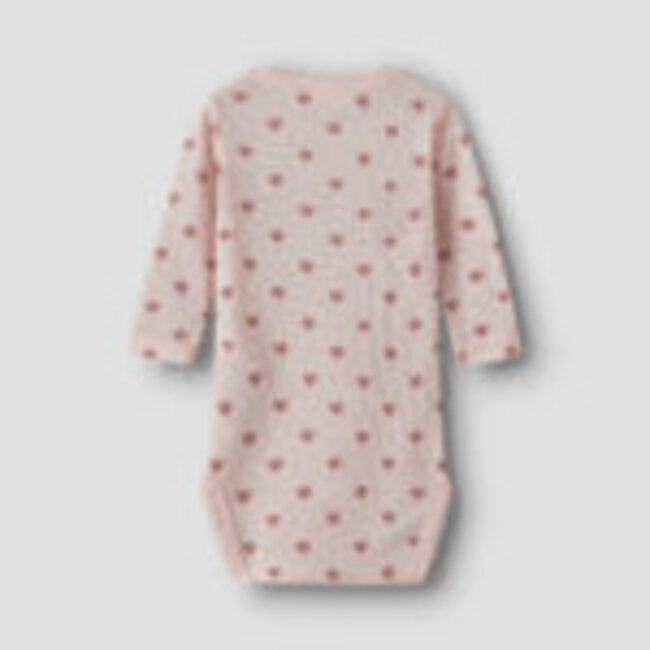 NBFNOEL Nia Wool Ls Slim Body Morganite/Heart