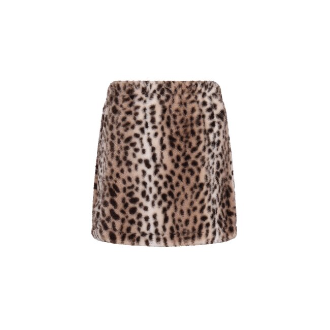 Samm Flo girls faux fur skirt with elastic WB 900 Animal