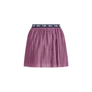 Like Flo Solly Flo girls plissé glitter skirt 628 Purple mauve