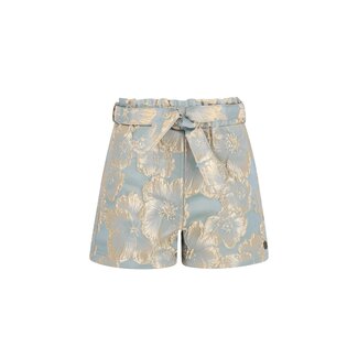 Like Flo Fendy Flo girls jacquard short 110 Aqua