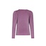 Esmay Flo girls velvet glitter top 628 Purple mauve