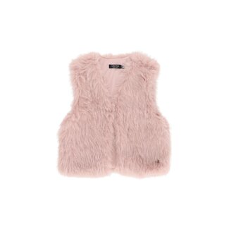 Like Flo Diam Flo girls faux fur hairy gilet 602 Soft lilac