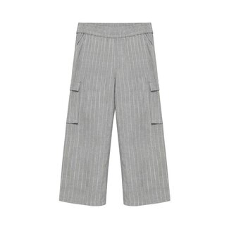 DAILY7 Wide Fit Pinstripe  Grey 1261 Mid Grey Melange