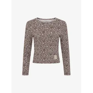 Nik&Nik Jip Leo Rib Top 1074 Multi Brown