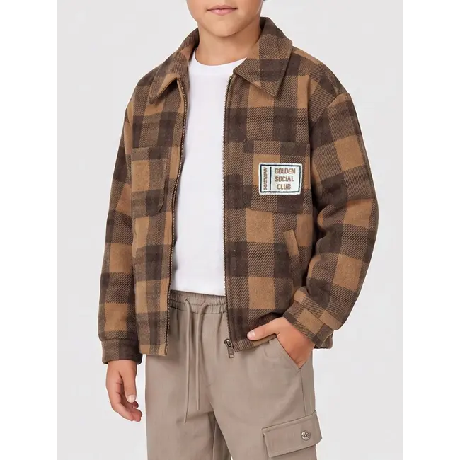Stedson Overshirt 5518 Caramel Brown