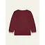 Waffle LS Football Jersey  654 CHOCOLATE TRUFFLE RED