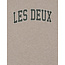 College Sweatshirt  825 DARK SAND MELANGE