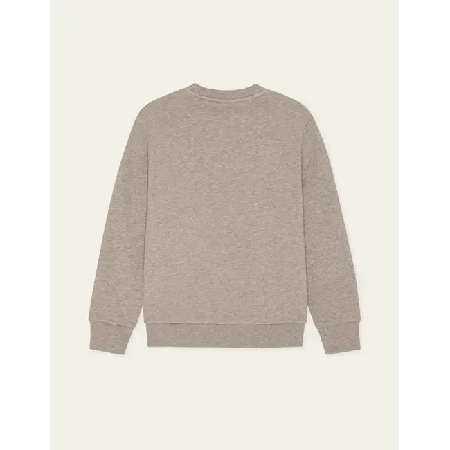 College Sweatshirt  825 DARK SAND MELANGE