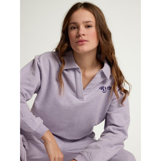 10sixteen polo sweater 614 SOFT LILAC