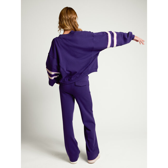 10sixteen Cardigan 732 DARK PURPLE