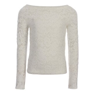 Looxs 10Sixteen 10sixteen Lace Tee 31 BLANC
