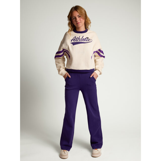 10sixteen Interlock pant 732 DARK PURPLE