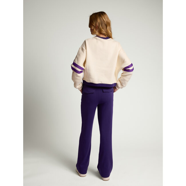 10sixteen Interlock pant 732 DARK PURPLE