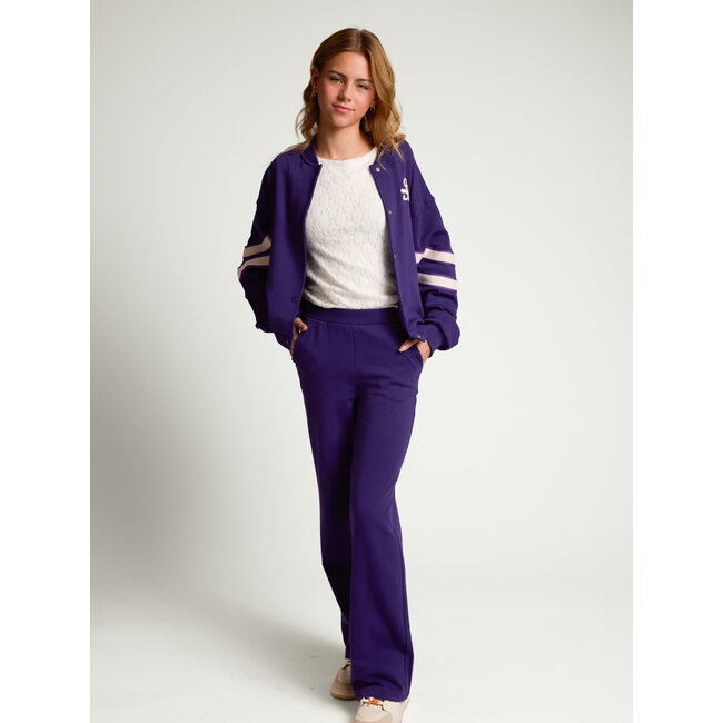 10sixteen Interlock pant 732 DARK PURPLE
