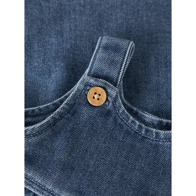 NBFOBELLO  Loose DNM Spencer Dark blue Denim