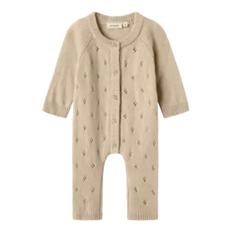 Lil'Atelier NBNNALIO Wool KnitSuit Safari