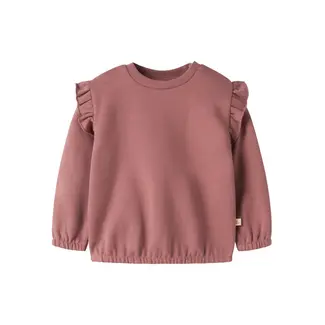 Lil'Atelier NBFKILANO LS Loose Sweat  Bru Rose