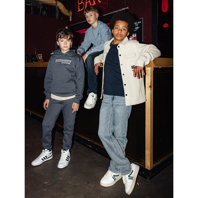 Loose Fit Sweat Basic /7125/Mid Blue Ash