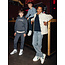 Loose Fit Sweat Basic /7125/Mid Blue Ash