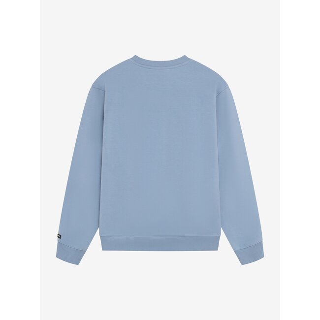 Loose Fit Sweat Basic /7125/Mid Blue Ash