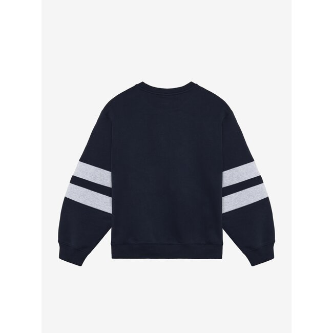 Loose Fit Sweat College Brush /7845/Deep Navy