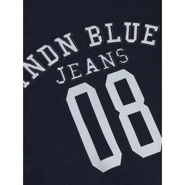 Loose Fit Sweat College Brush /7845/Deep Navy