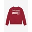 Sweater IB Chest and Backprint /4111/Soft Bordeaux