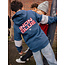 Hoodie INDN Backprint Brushed /7412/Washed Mid Blue