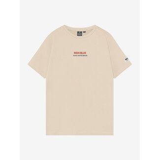 Indian Blue Jeans T-Shirt Indian Backprint /2156/Pale Sand