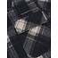 Shirt Jacket Zip Check Grey/1961/Antra Ash