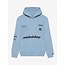 Hoodie Indian Blue Brushed  /7125/Mid Blue Ash
