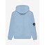 Hoodie Indian Blue Brushed  /7125/Mid Blue Ash