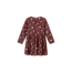 MAGALI Dress long sleeves MEDIUM BORDEAUX/