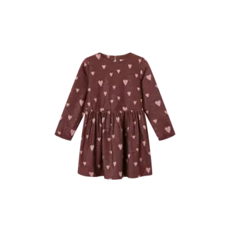 Someone MAGALI Dress long sleeves MEDIUM BORDEAUX/