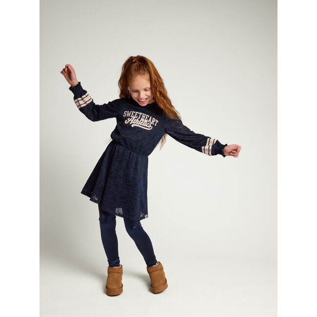Little sporty lace dress 157 night blue