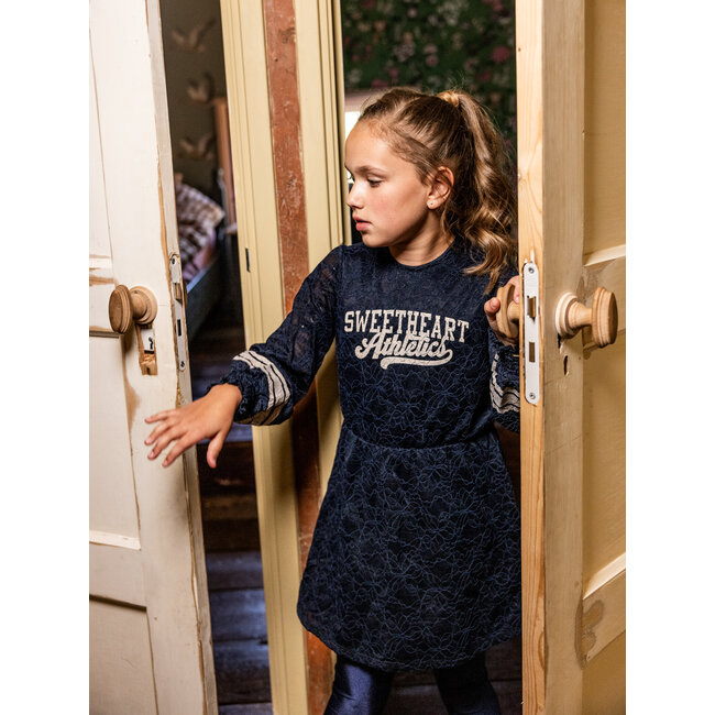 Little sporty lace dress 157 night blue