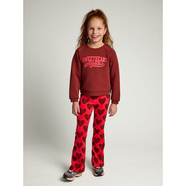 Little velvet flare pants 809 VELVET HEART