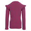 Little heart rib t-shirt 844 VIOLET HEART