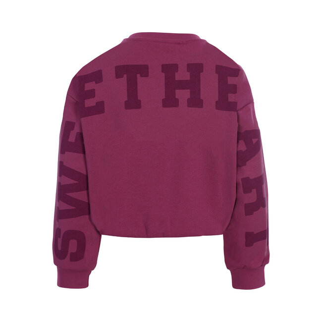 Little balloon sweater 599 DARK VIOLET