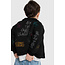 kids knitted patches jacket 999 Black