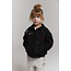 kids knitted patches jacket 999 Black