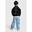 kids knitted patches jacket 999 Black