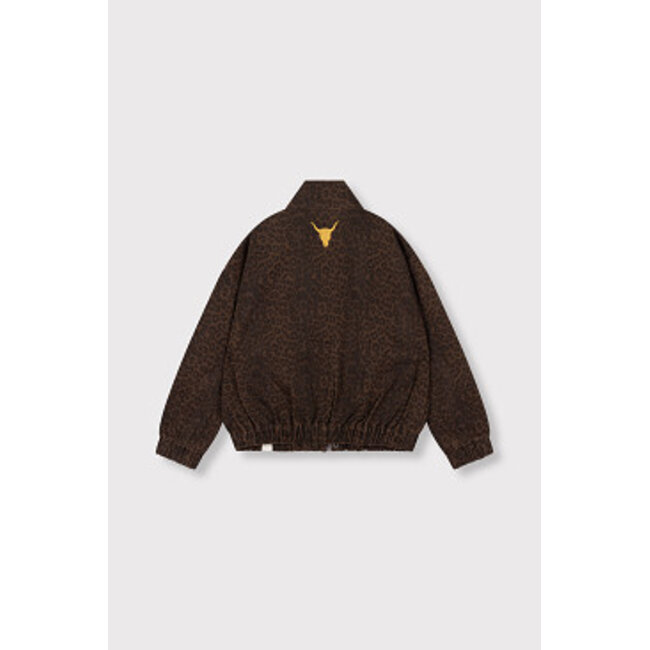 kids woven leopard jacket 601 Animal